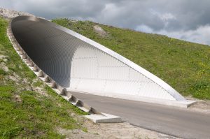Super Cor, Gegolfd Staal, Bergschenhoek Civiele Techniek